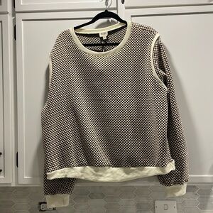 Soft, checkered sweater